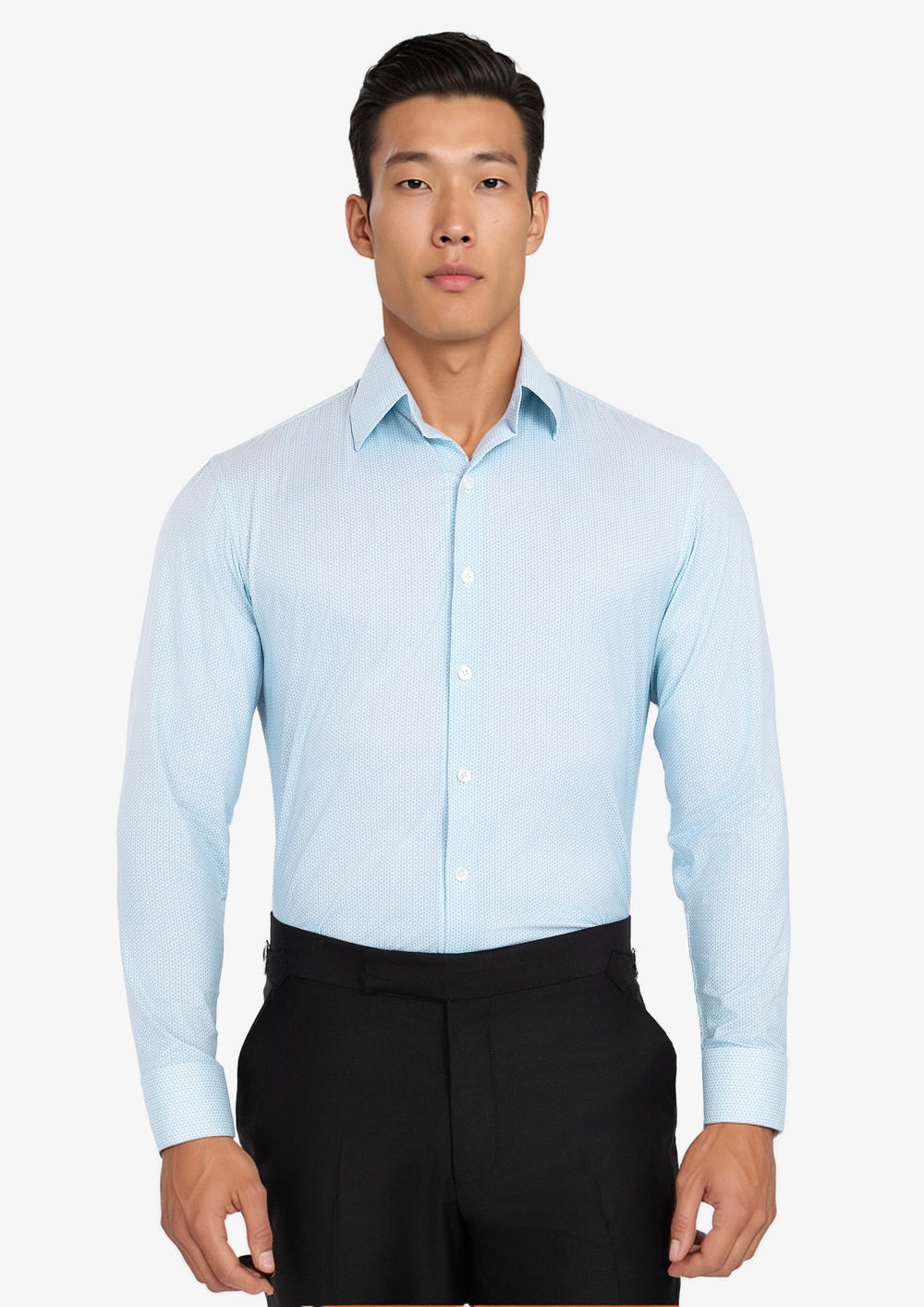 Breeze Blue Petal Shirt37