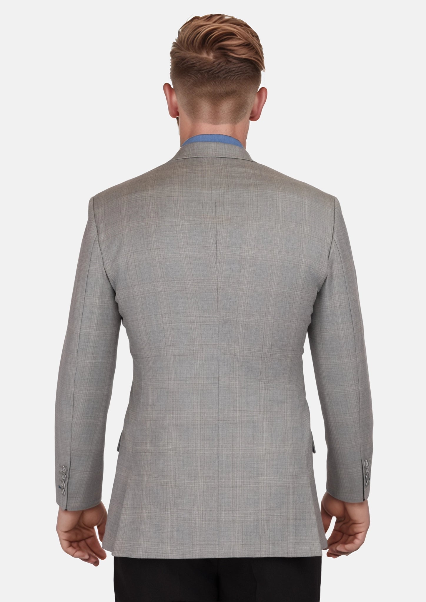 Spanish Grey Checked Astor Suit
