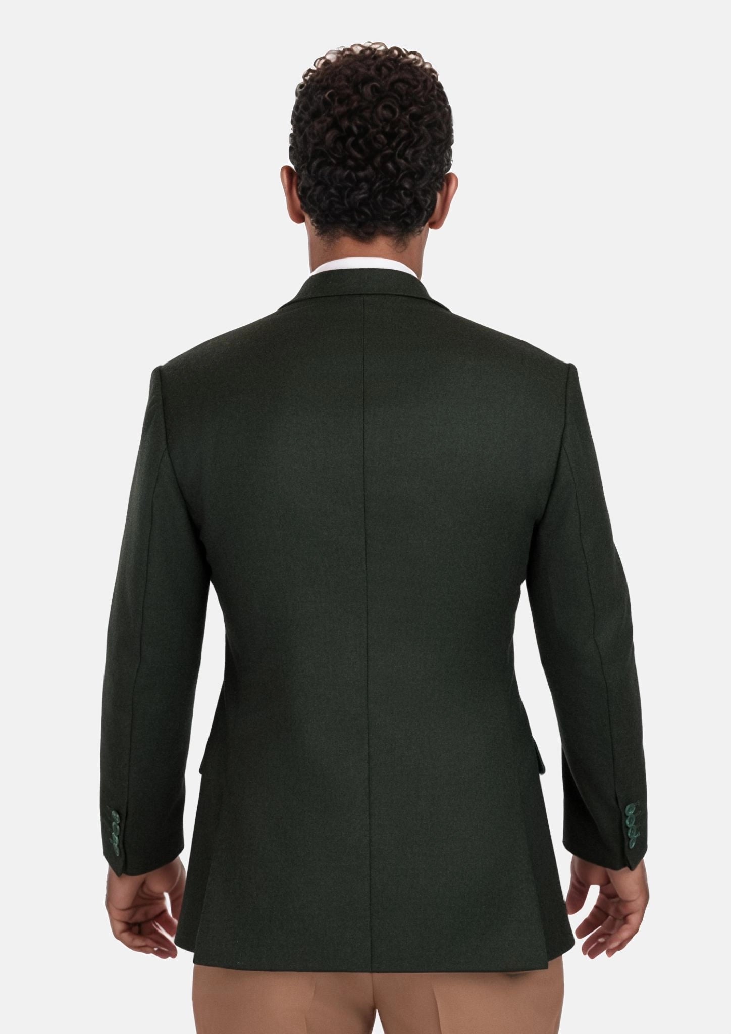 Forest Green Flannel Ellis Jacket