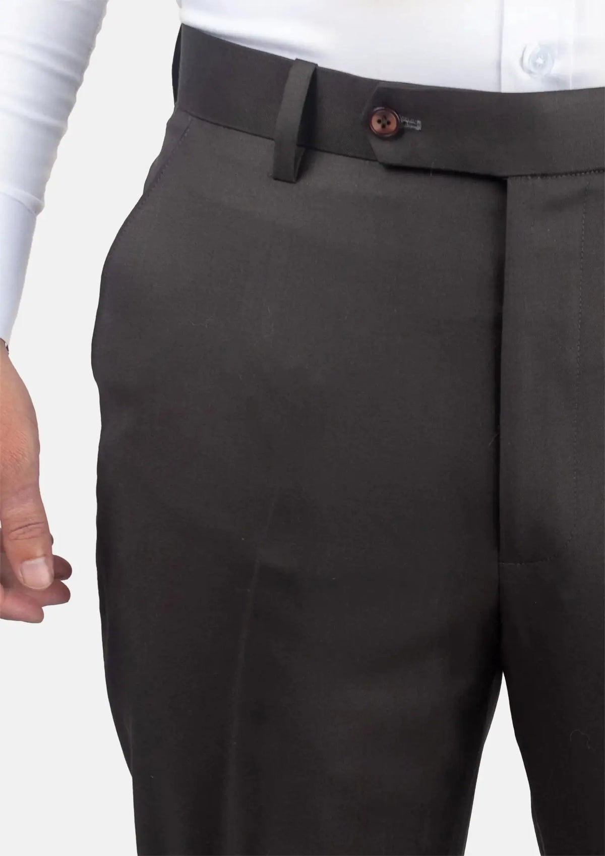 Sable Brown Twill Pants853