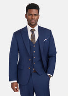 Admiral Blue Bryant Suit - SARTORO459