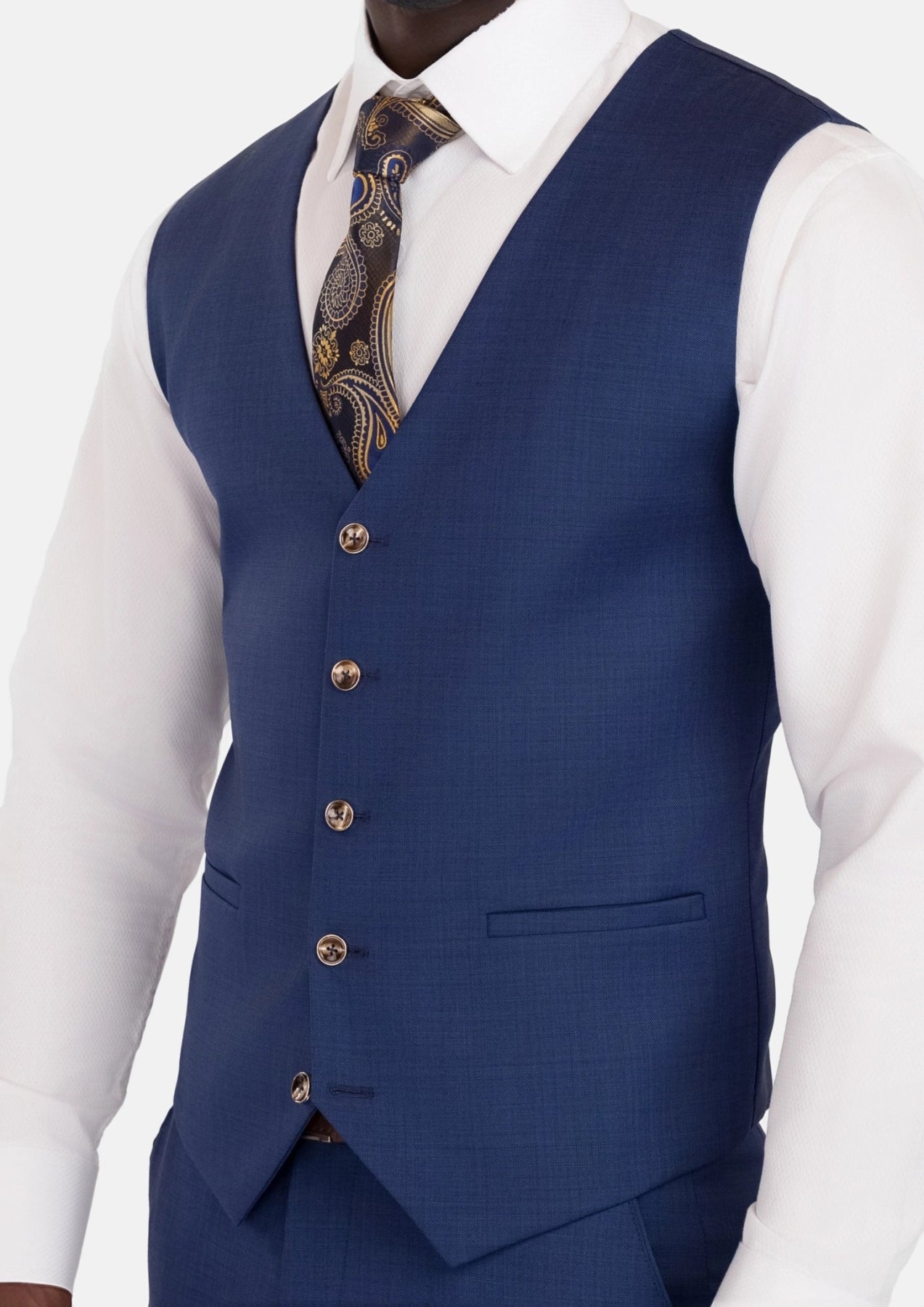 Admiral Blue Vest - SARTORO