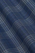 Admiral Navy Checked Waverly Jacket - SARTORO151