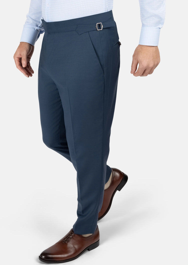 Aegean Blue Pants - SARTORO95