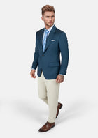 Aegean Blue Thompson Jacket - SARTORO202