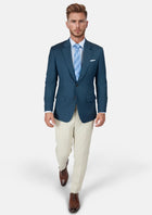 Aegean Blue Thompson Jacket - SARTORO97