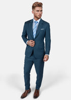 Aegean Blue Thompson Suit - SARTORO351
