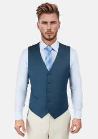 Aegean Blue Vest