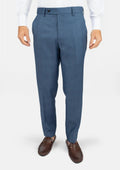 Air Force Blue Prince of Wales Pants - SARTORO