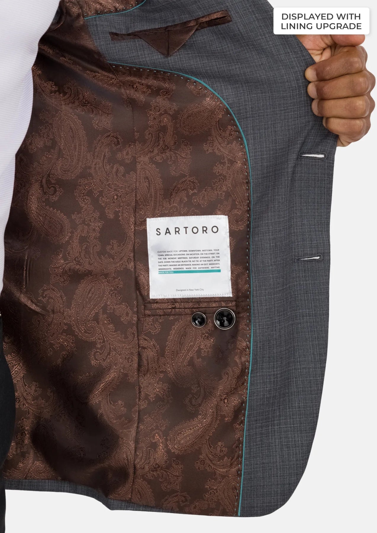 Anchor Grey Astor Jacket - SARTORO