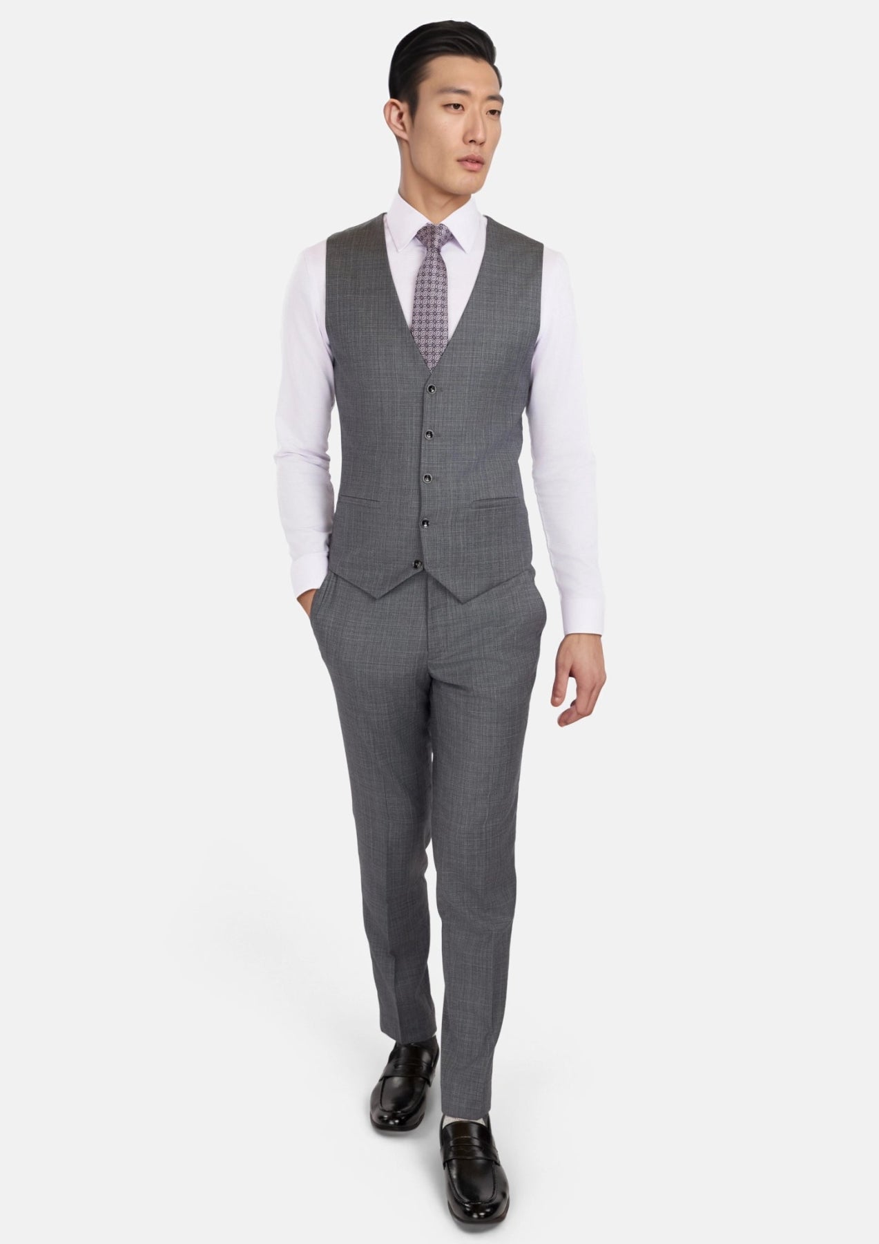 Anchor Grey Vest - SARTORO