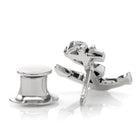 Anchor Sterling Silver 3D Lapel Pin - SARTORO308