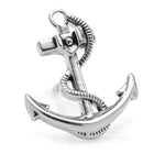 Anchor Sterling Silver 3D Lapel Pin - SARTORO488
