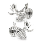 Antique Sterling Silver Moose Cufflinks - SARTORO279