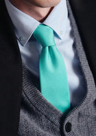 Aquamarine Tie - SARTORO420