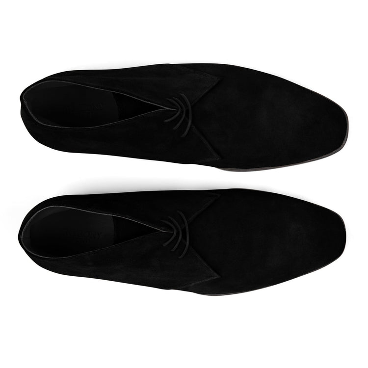  Velvet Noir Black Suede - SARTORO195