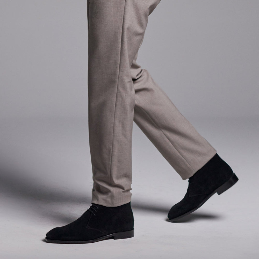  Velvet Noir Black Suede301