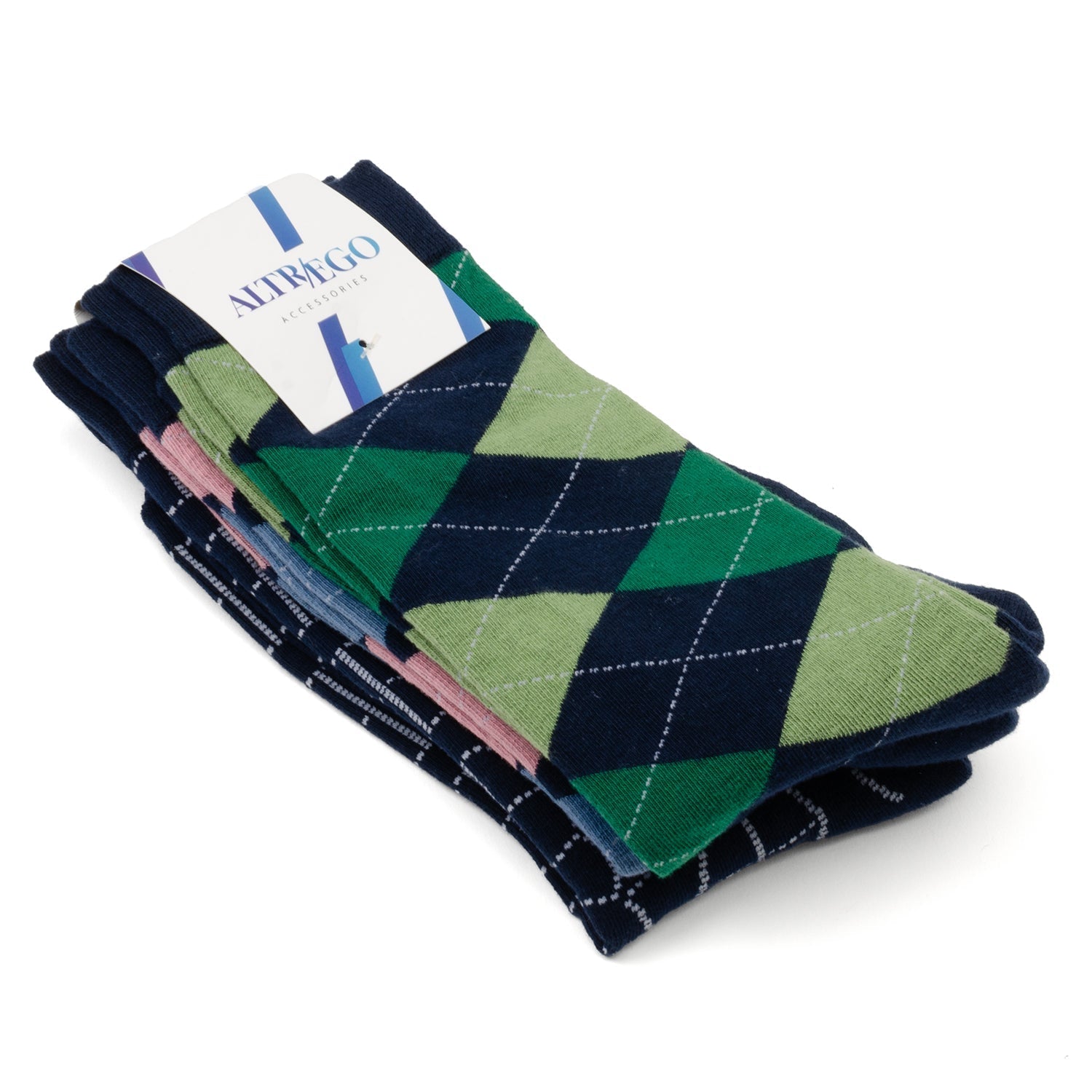 Argyle Hidden Message Sock Set91