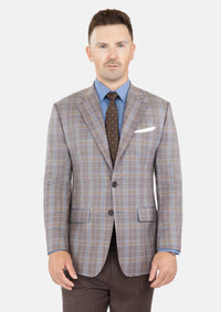 Ash Brown Check Jacket