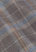 Ash Brown Check Jacket - SARTORO874