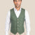 Aspen Green Hopsack Vest - SARTORO