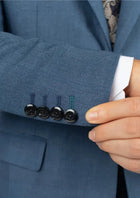 Astor Air Force Prince of Wales Blue Suit - SARTORO375