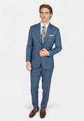 Astor Air Force Prince of Wales Blue Suit - SARTORO