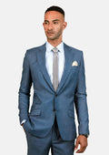 Astor Air Force Prince of Wales Blue Suit - SARTORO