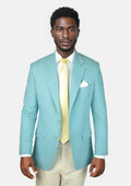 Astor Capri Blue Linen Blend Jacket - SARTORO