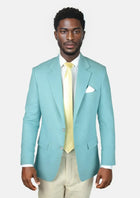 Astor Capri Blue Linen Blend Jacket - SARTORO174