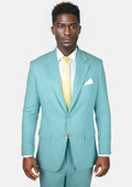 Astor Capri Blue Linen Blend Suit - SARTORO