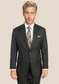 Astor Dark Green Twill Suit - SARTORO