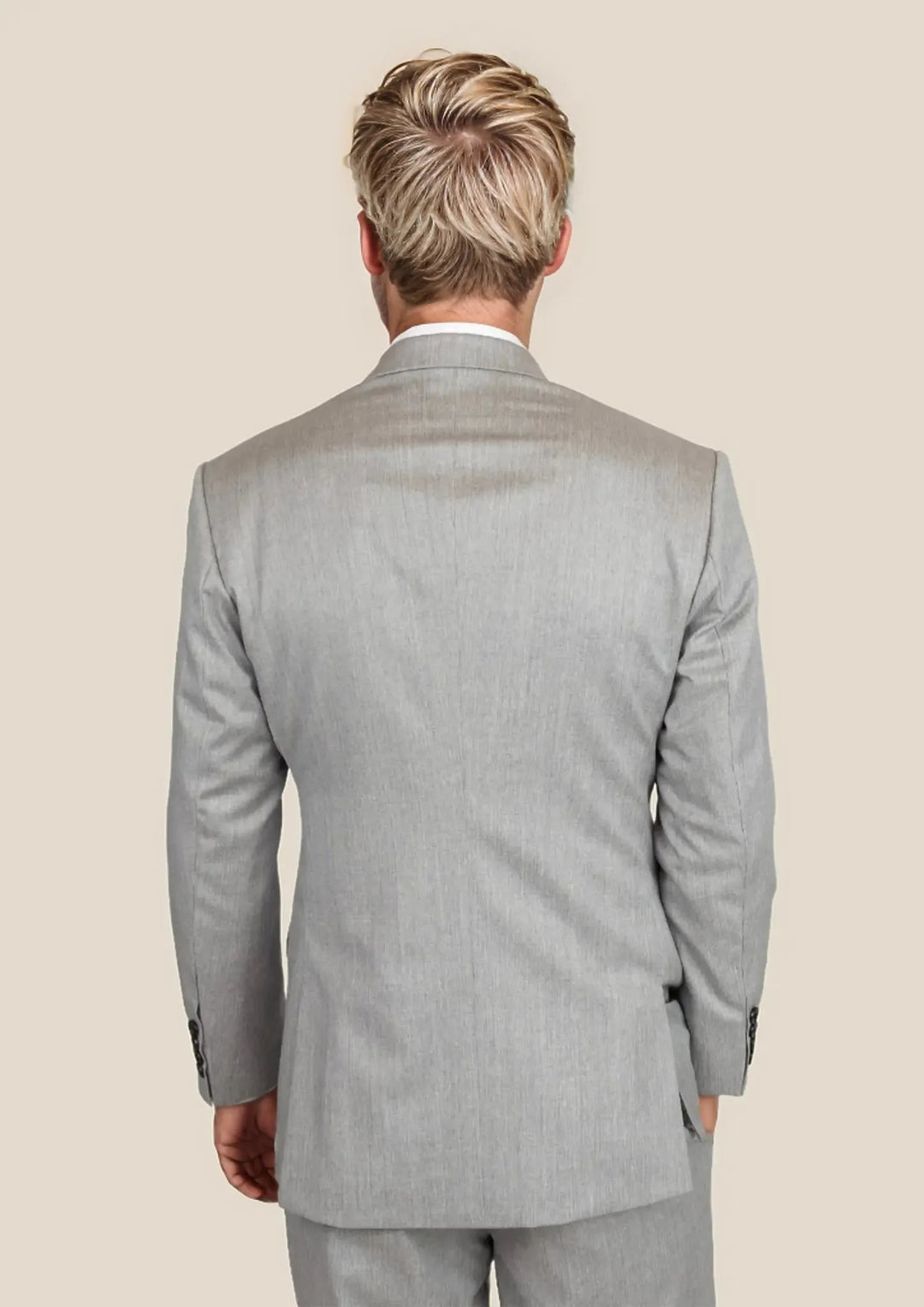 Astor Glacier Grey Twill Suit - SARTORO