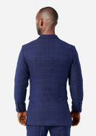 Astor Indigo Blue Windowpane Suit - SARTORO860