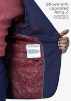 Astor Indigo Blue Windowpane Suit - SARTORO652