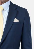 Astor Oxford Blue Sharkskin Jacket - SARTORO256