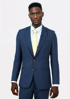 Astor Oxford Blue Sharkskin Jacket - SARTORO538