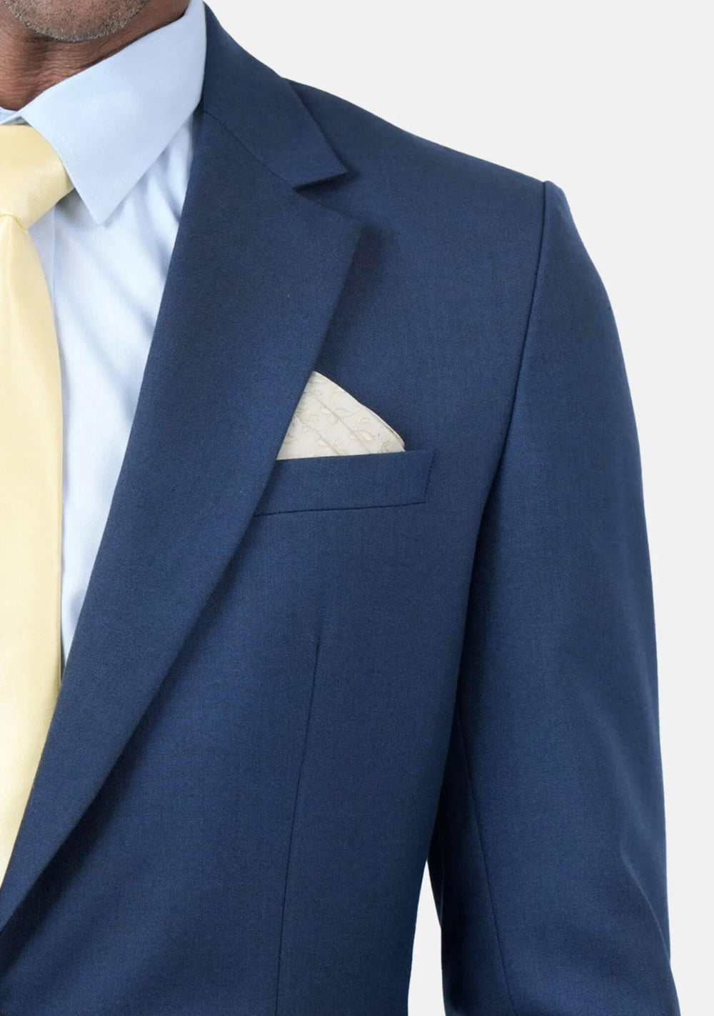 Astor Oxford Blue Sharkskin Suit - SARTORO