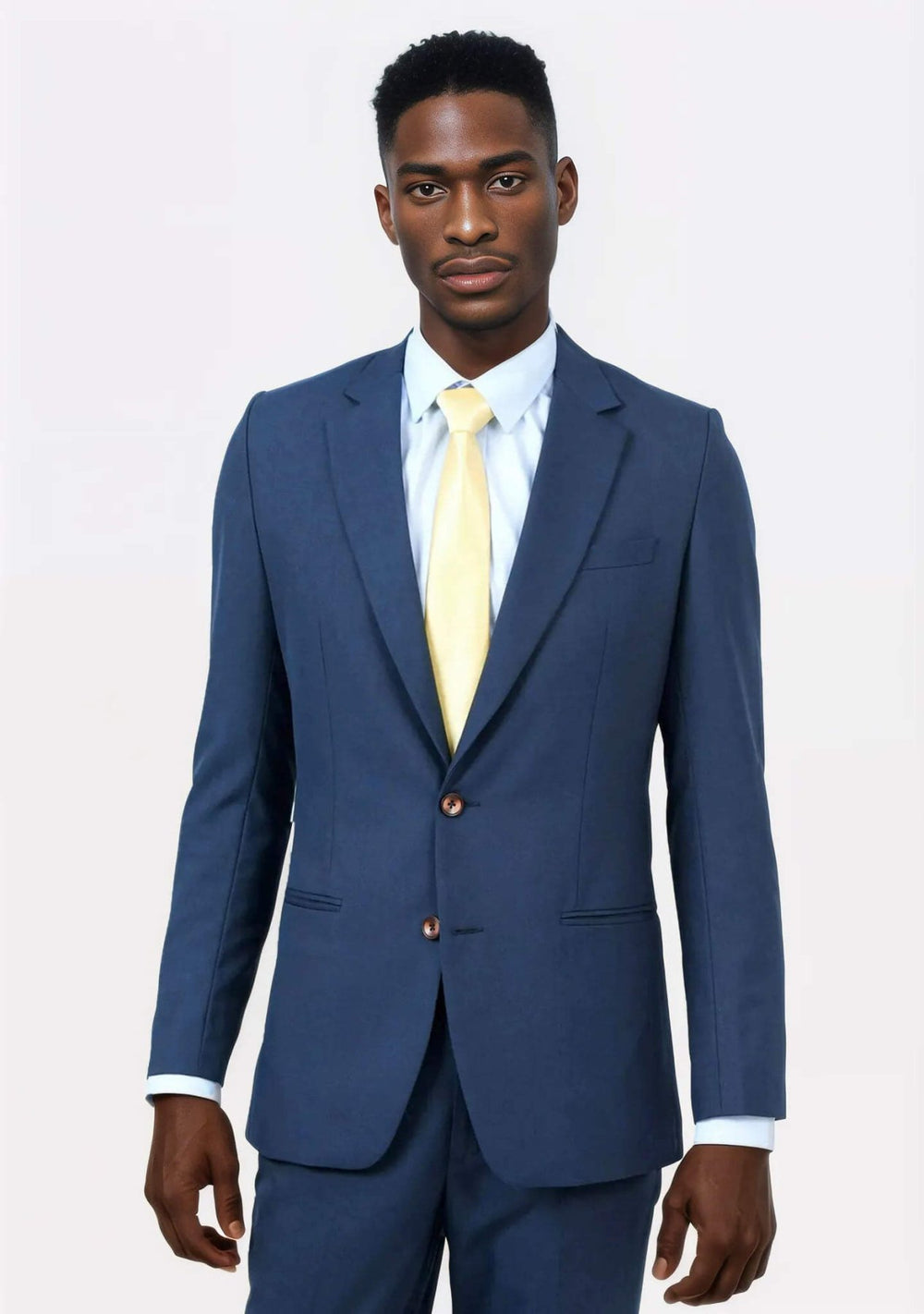 Astor Oxford Blue Sharkskin Suit516