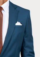 Astor Prussian Teal Twill Suit - SARTORO8
