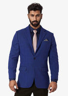 Astor Regal Blue Windowpane Jacket - SARTORO843