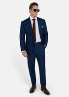Astor Royal Blue Microcheck Suit - SARTORO465