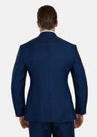 Astor Royal Blue Microcheck Suit - SARTORO905