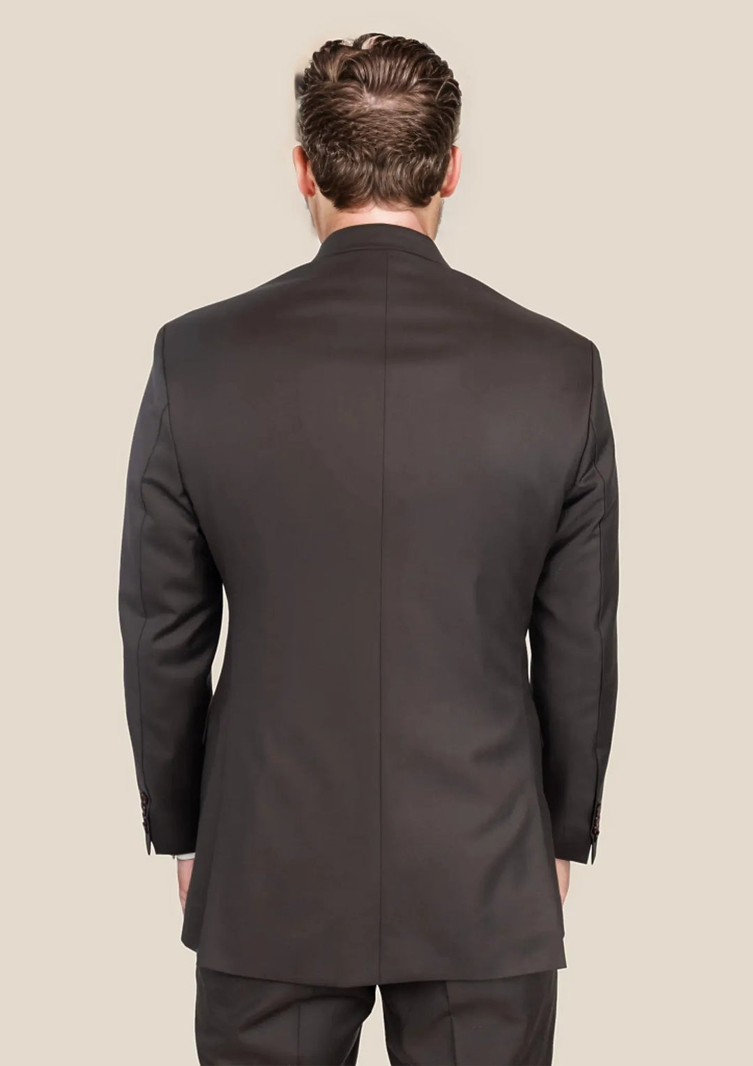 Astor Sable Brown Twill Suit - SARTORO