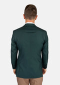 Astor Sacramento Green Sharkskin Jacket - SARTORO