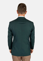 Astor Sacramento Green Sharkskin Jacket - SARTORO649