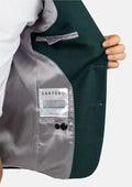 Astor Sacramento Green Sharkskin Jacket - SARTORO