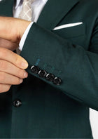 Astor Sacramento Green Sharkskin Suit - SARTORO514