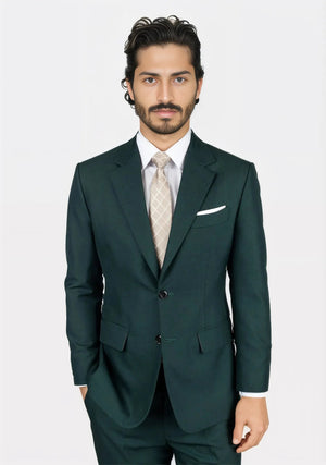 Astor Sacramento Green Sharkskin Suit