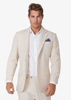 Astor Sand Linen Blend Suit - SARTORO464